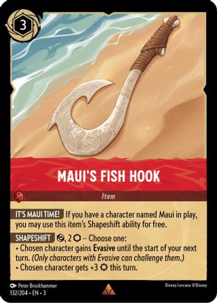 Maui's Fish Hook - 132/204 - Rare (Foil)