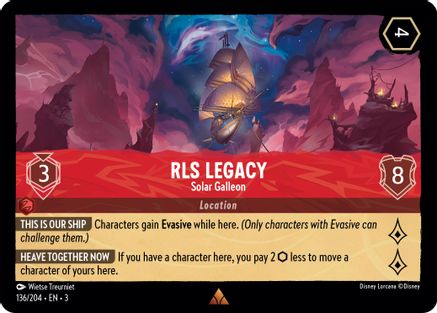 RLS Legacy (Solar Galleon) - 136/204 - Rare
