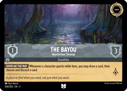 The Bayou (Mysterious Swamp) - 204/204 - Uncommon (Foil)