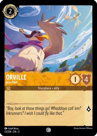 Orville (Ace Pilot) - 13/204 - Common (Foil)