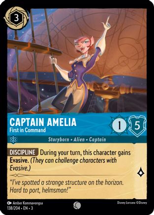 Captain Amelia (First in Command) - 138/204 - Common