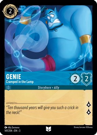 Genie (Cramped in the Lamp) - 141/204 - Uncommon (Foil)