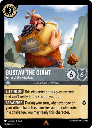 Gustav the Giant (Terror of the Kingdom) - 173/204 - Rare (Foil)