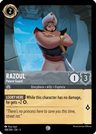 Razoul (Palace Guard) - 188/204 - Common (Foil)