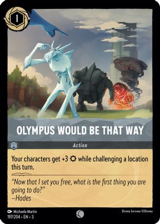 Olympus Would Be That Way - 197/204 - Common (Foil)