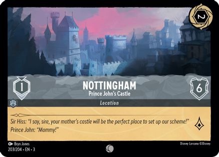 Nottingham (Prince John's Castle) - 203/204 - Common (Foil)