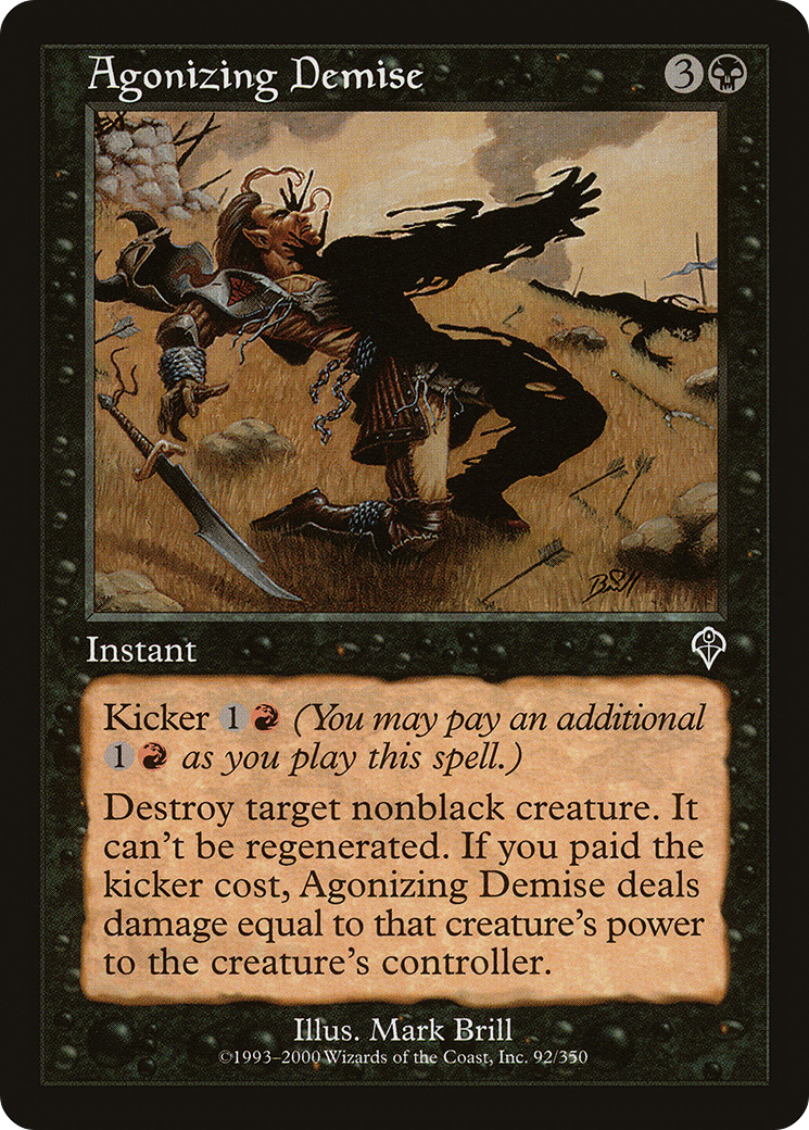 Agonizing Demise (INV-092)  Foil