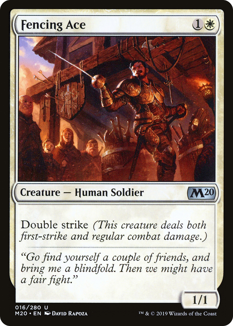 Fencing Ace (M20-016)