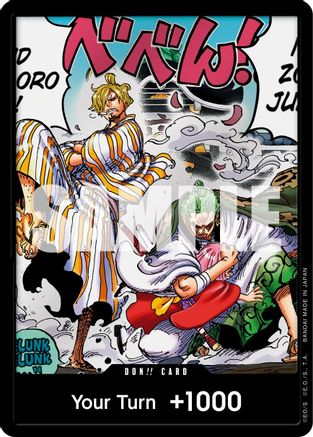 DON!! Card (Alternate Art) - Wings of the Captain Foil (OP06)