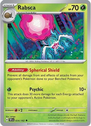 Rabsca 024  - Reverse Holofoil SV05 Temporal Forces - Uncommon