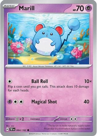 Marill 064  SV05 Temporal Forces - Common