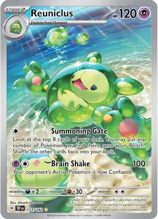 Reuniclus 171/162  - Holofoil SV05 Temporal Forces - Illustration Rare