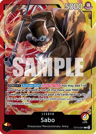 Sabo - ST13-001 - Leader