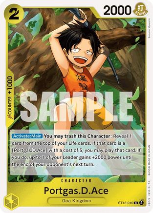 Portgas.D.Ace - ST13-010 - Common
