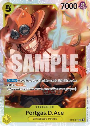 Portgas.D.Ace - ST13-011 - Super Rare