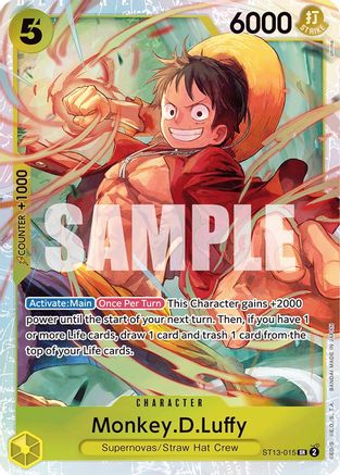 Monkey.D.Luffy - ST13-015 - Super Rare