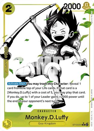 Monkey.D.Luffy (Parallel) - ST13-014 - Common