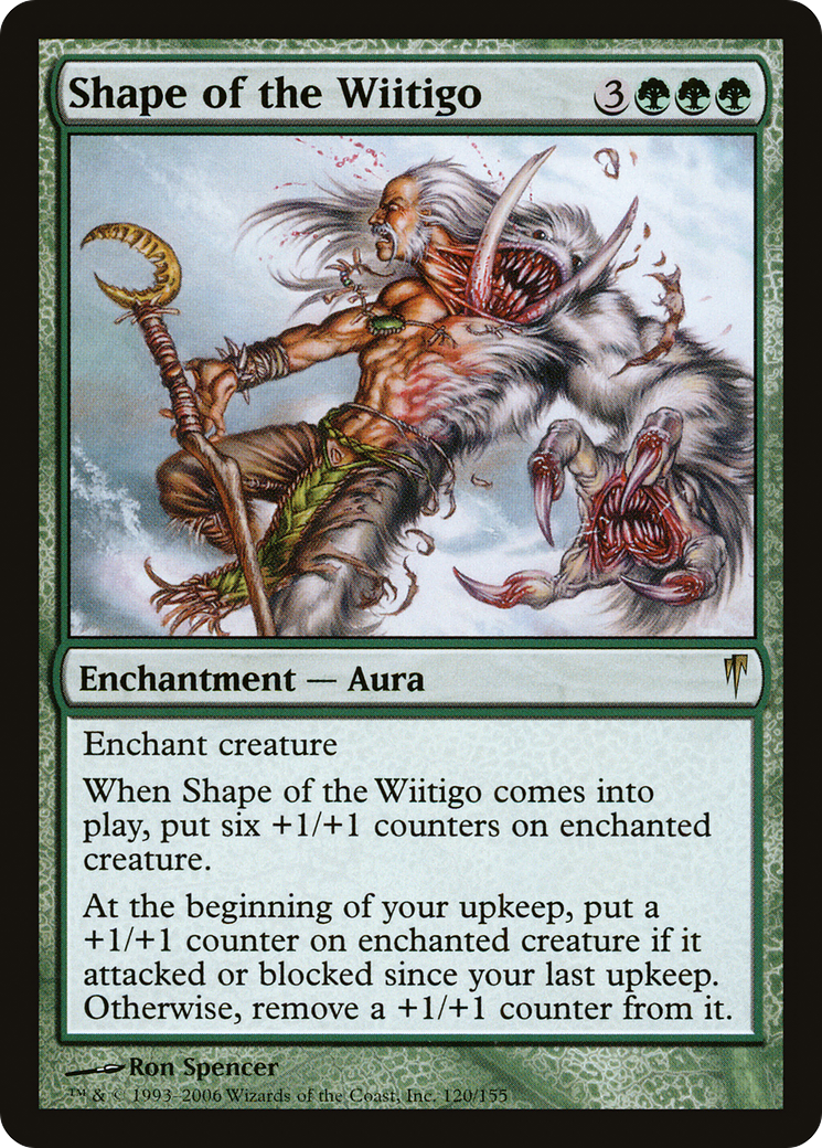 Shape of the Wiitigo (CSP-120)  Foil
