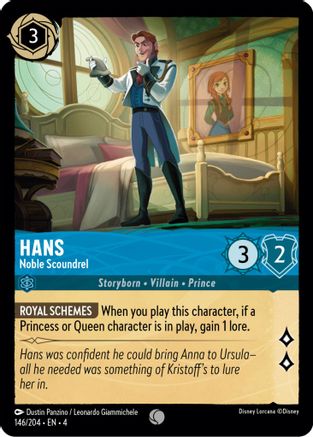 Hans (Noble Scoundrel) - 146/204 - Common (Foil)
