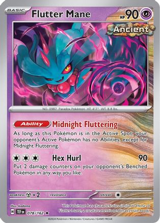 Flutter Mane - 78/162 - Rare
