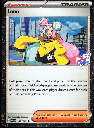 Iono (Cosmo Foil) 185/193  - Holofoil Miscellaneous Cards & Products - Promo