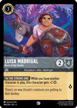 Luisa Madrigal (Rock of the Family) - 184/204 - Common (Foil)