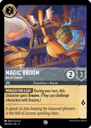 Magic Broom (Aerial Cleaner) - 185/204 - Common (Foil)