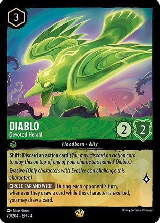 Diablo (Devoted Herald) - 70/204 - Legendary (Foil)