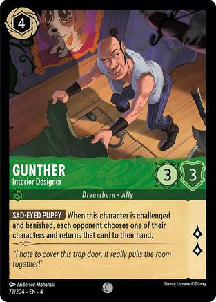 Gunther (Interior Designer) - 72/204 - Common (Foil)