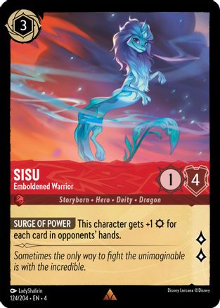 Sisu (Emboldened Warrior) - 124/204 - Rare (Foil)