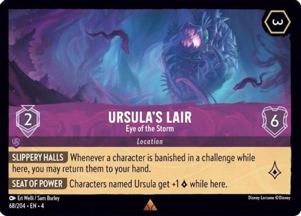 Ursula's Lair (Eye of the Storm) - 68/204 - Rare (Foil)