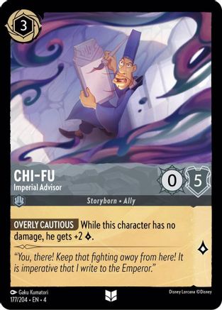 Chi-Fu (Imperial Advisor) - 177/204 - Uncommon (Foil)