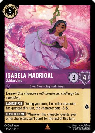 Isabela Madrigal (Golden Child) - 45/204 - Rare