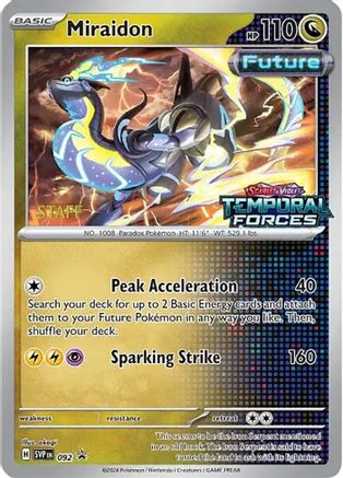 Miraidon (Prerelease) [Staff] 092 - Promo