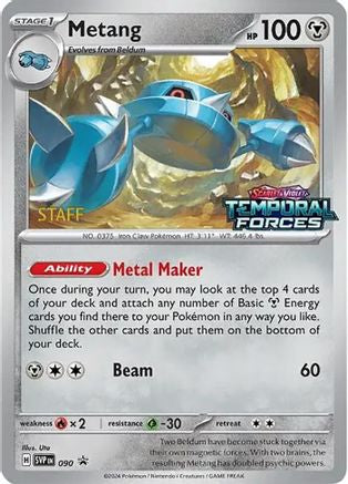 Metang (Prerelease) [Staff] 090 - Holofoil - Promo