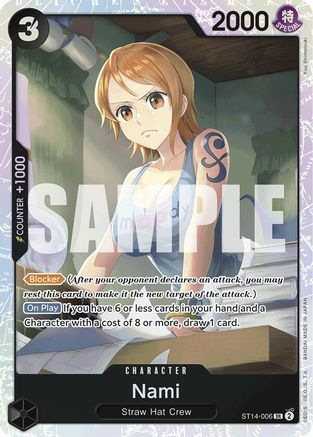 Nami - ST14-006 - Super Rare