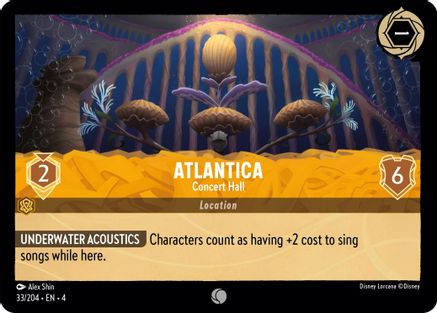 Atlantica (Concert Hall) - 33/204 - Common (Foil)