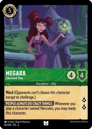 Megara (Liberated One) - 80/204 - Uncommon