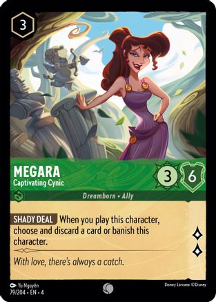 Megara (Captivating Cynic) - 79/204 - Common (Foil)
