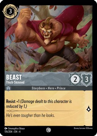 Beast (Thick-Skinned) - 176/204 - Common (Foil)