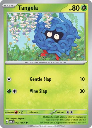 Tangela 001 - Common Reverse Holo