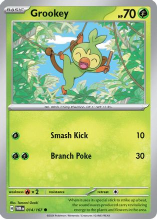 Grookey 014 - Common Reverse Holo