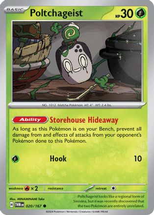 Poltchageist 020/167 - Common Reverse Holo