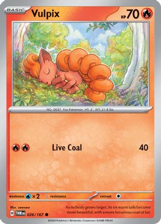 Vulpix 026 - Common