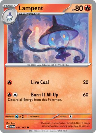 Lampent 037 - Common Reverse Holo