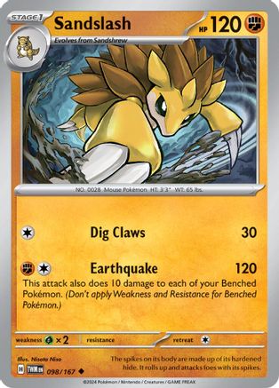 Sandslash 098 - Uncommon