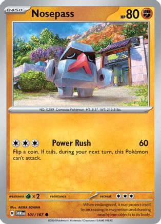 Nosepass 101 - Common Reverse Holo