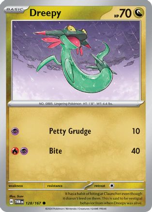 Dreepy 128 - Common Reverse Holo