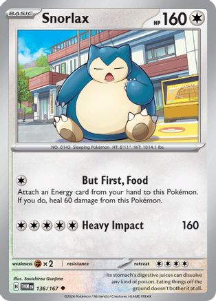 Snorlax 136 - Uncommon