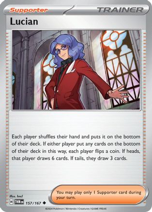 Lucian 157/167 - Uncommon Reverse Holo